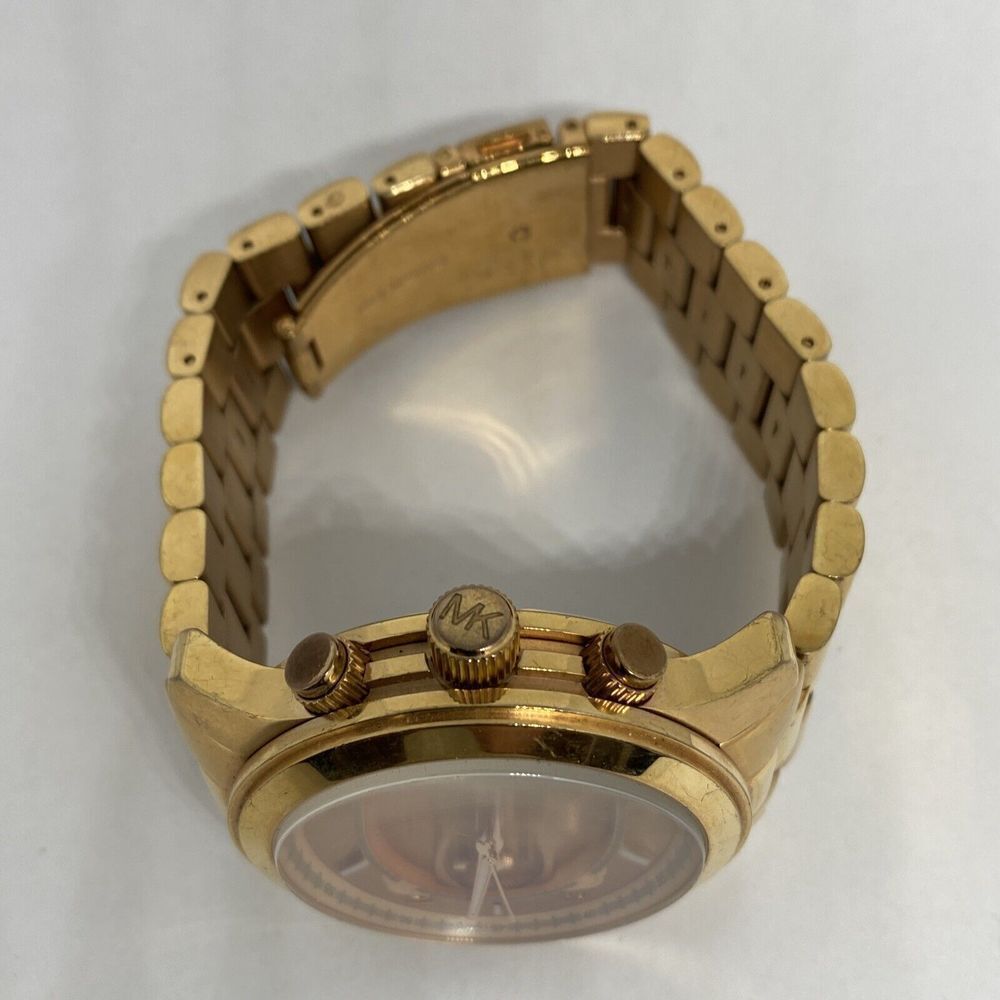 Michael Kors Runway MK8096 Womens Stainless Steel Analog Dial Quartz Watch MP713 - Picture 8 of 12